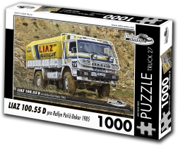 Puzzle RETRO-AUTA LIAZ 100.55 D Rajd Paryż–Dakar 1000 elementów