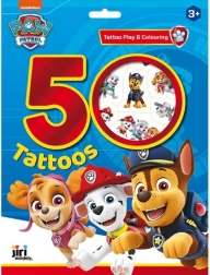 Zestaw tatuaży z bohaterami PAW PATROL, ponad 50 tatuaży