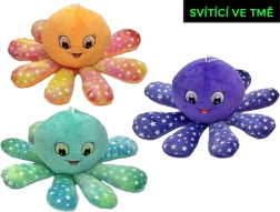 Pluszowa ośmiorniczka 15 cm z efektem świecenia