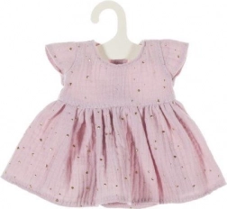 OLIMI, MUŚLINOWY STRÓJ 32 CM, Wyblakły róż