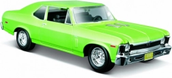 Metalowy model CHEVROLET NOVA SS 1970 zielony 1:24