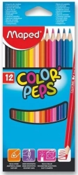 Trójkątne kredki MAPED Color'Peps 12 szt.