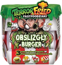 Zestaw figurek Terror Fried - Oślizgły hamburger