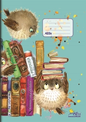 Szkolny zeszyt A4 do dzienniczka czytelniczego, linia 12 mm, 20 kartek