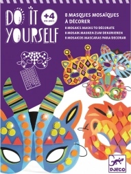 Djeco DIY maski zwierzęta z dżungli