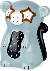 Ceramiczna skarbonka małpka