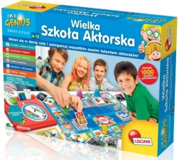 Lisciani Mały Geniusz – Wielka szkoła aktorstwa gra planszowa