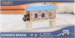 Drewniany mostowy tunel dla dzieci