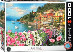 EUROGRAPHICS Puzzle Lago di Como - Jezioro Como 1000 elementów