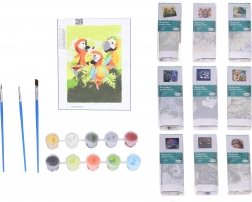 Kreatywny zestaw do malowania po numerach 20x30 cm