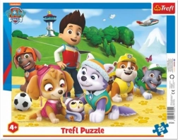 Ramkowe puzzle 25 elementów PAW PATROL Na tropie