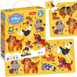 CzuCzu Puzzle Hau Piesci, 40 szt.