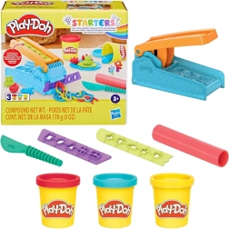 Play-Doh fabryka zabawy z 3 kolorami i akcesoriami