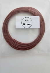 Filament ABS brązowy 1,75 mm – próbka 15 m