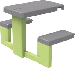 Piknikowy stolik z ławkami do domków dla dzieci