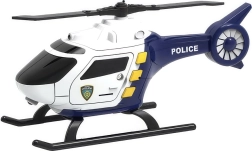 Policyjny helikopter ze światłem i dźwiękiem, 17 cm