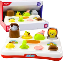 Interaktywna edukacyjna zabawka Pop-Up zwierzątka