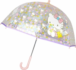 Hello Kitty przezroczysty parasol