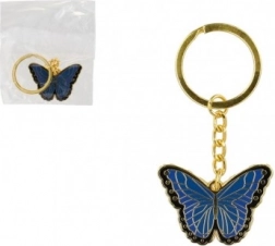 Metalowy breloczek Motyl