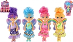 Lalka wróżka ze skrzydełkami 15 cm, mix kolorów
