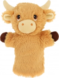 Pluszowa pacynka na rękę Krowa górska
