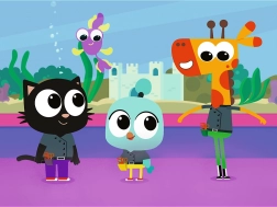 Puzzle 30 elementów Kotek Milo