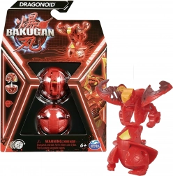 Bakugan Dragonoid czerwony transformujący wojenny figurka + karty