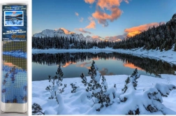 Diamentowe malowanie Zimowy spokój 30 × 40 cm