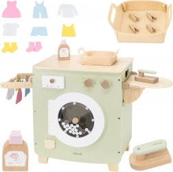 Drewniana pralka z akcesoriami PolarB od Viga