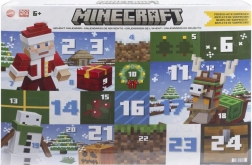 minecraft kalendarz adwentowy 2024 z figurkami i akcesoriami