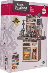 Dziecięca kuchnia z oświetleniem i dźwiękami, 87 elementów