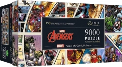 Puzzle 9000 elementów Marvel Przez Wszechświat Komiksowy