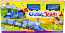 Zestaw Pociąg Parowy z Efektami Świetlnymi i Dźwiękowymi oraz Torami