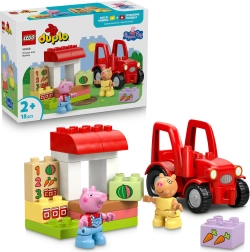 LEGO DUPLO Świnka Peppa Traktor i targ