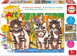 Malowanie po numerach kocięta i szczeniaczki EDUCA