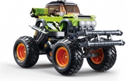 Sluban nakręcany monster truck Bigfoot Green