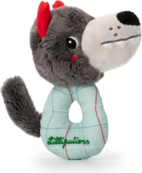 Lilliputiens wilk Ludwik małe grzechotko dla dzieci