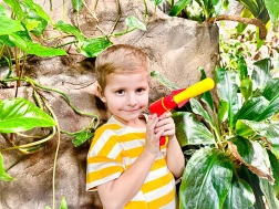 Sporto Pop Racket piankowy pistolet na powietrze