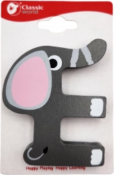 Drewniana litera E CLASSIC WORLD