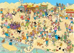 Puzzle Rzeźby z piasku 1000 elementów od Jana van Haasterena