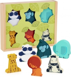 Vilac drewniane figurki z dżungli