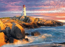 Puzzle EUROGRAPHICS Peggy's Cove Lighthouse, Nowa Szkocja – 1000 elementów