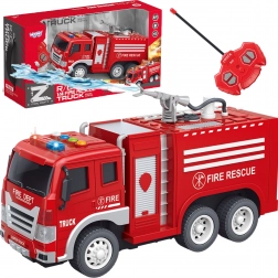 woopie zdalnie sterowany wóz strażacki RC z funkcją rozpylania wody
