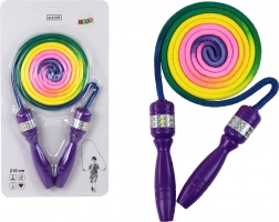 Tęczowe skakanie Fioletowe ręce Koordynacja ruchowa