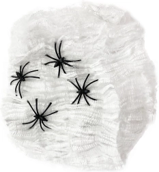 Dekoracja pającza sieć na Halloween