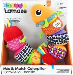 TOMY Lamaze mieszana gąsienica Mix and Match