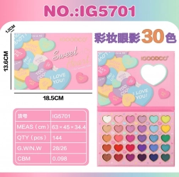 Mega zestaw do makijażu serduszka dla dzieci