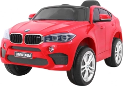 Elektryczny samochodzik BMW X6M dla dzieci – czerwone SUV z pilotem