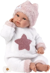 LLORENS New Born realistyczna mówiąca lalka z miękkim ciałem 36 cm