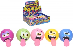 Świecąca piłeczka z uśmiechem i językiem 5,5 cm
